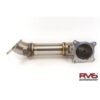 RV6 Catless Downpipe for 2017-2023 Civic Type R FK8 & FL5