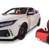 Type R hyper suede bucket seats