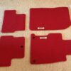 Red HFP floor mats Honda Civic