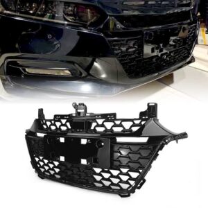 Black front bumper grille mesh Honda Accord 2018-2020