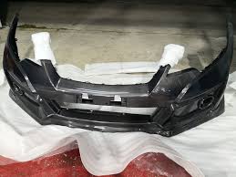 2015-2017 FK2 carbon fiber front bumper