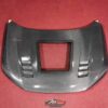 FL5 carbon fiber hood with glass center