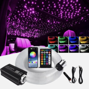 1000PC Car Home Headliner Star Light Kit Roof Twinkle Ceiling Lights Fiber Optic
