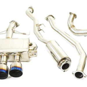 INVIDIA 17-21 HONDA CIVIC TYPE-R FK8 Q300 TITANIUM TIP CAT-BACK EXHAUST