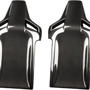 Dry Carbon Fiber Seat Back Cover Kit For Fit Honda 10Th CIVC Type-R FK8 2017+