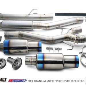 TOMEI FULL TITANIUM EXPREME TI EXHAUST (TYPE D / DUAL MUFFLER) - HONDA CIVIC TYPE R FK8 17-21