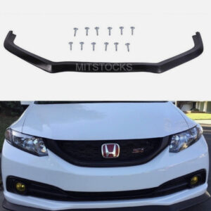 For 2013-2015 Civic Sedan 4 door CS Styles Front Bumper Lip Spoiler